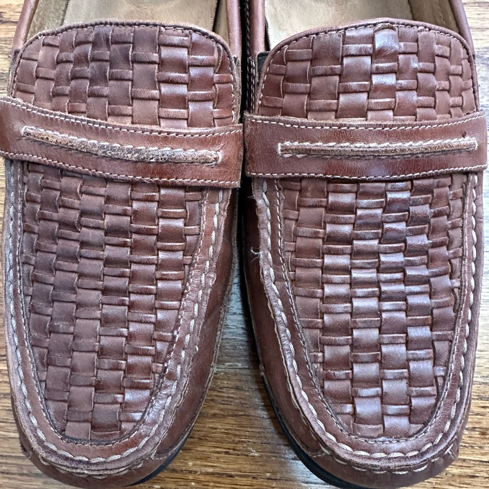Florsheim Men’s Edenton Chestnut 9.5 Loafers - Picture 5 of 15